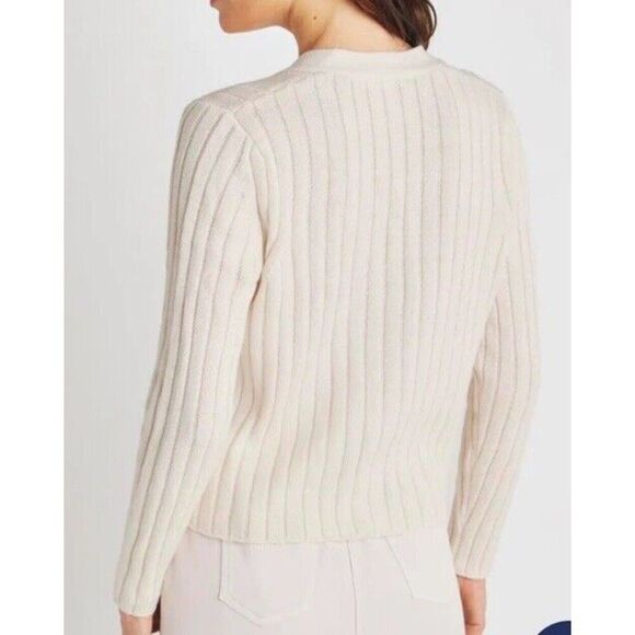 NWT Splendid Cream Moonstone Kritzia Cardigan Sweater new with tags large - Picture 5 of 15
